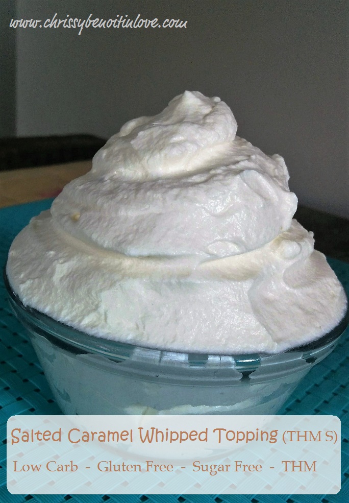 Salted Caramel Whipped Topping (THM S)