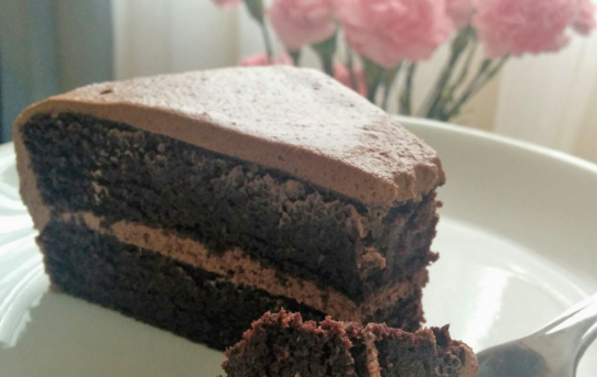 One Bowl Chocolate Fudge Cake (THM S)